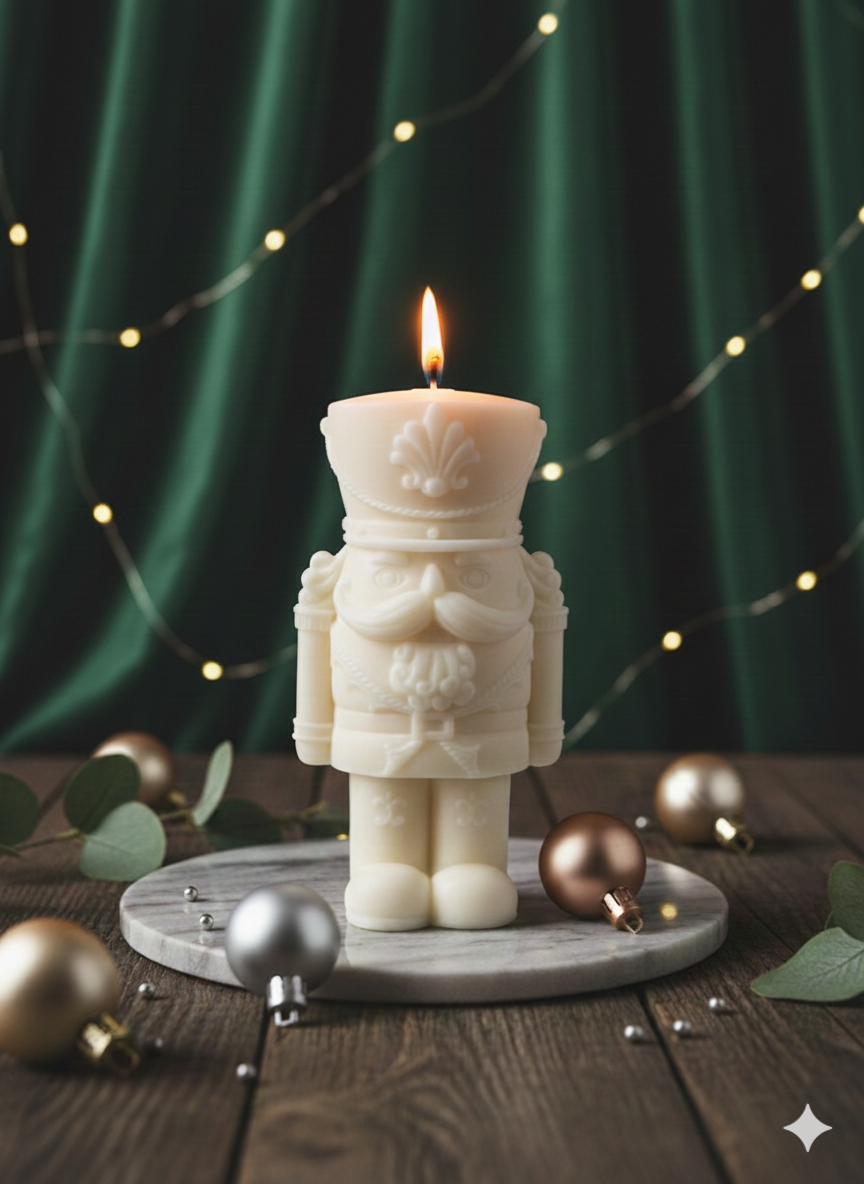 Nutcracker Soldier Candle