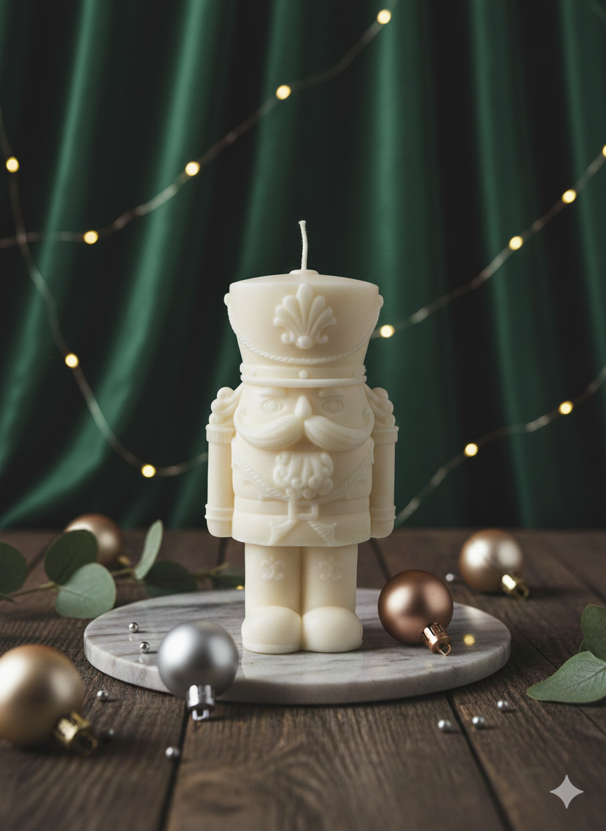 Nutcracker Soldier Candle