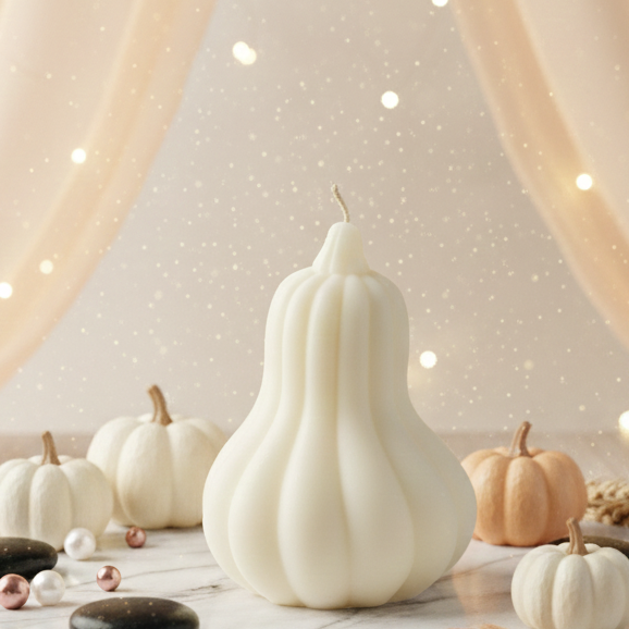 Harvest Gourd Candle