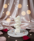 Stacked Hearts Candle