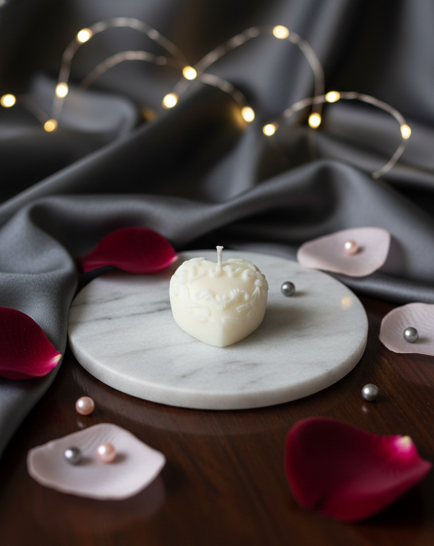 Love Heart Candle
