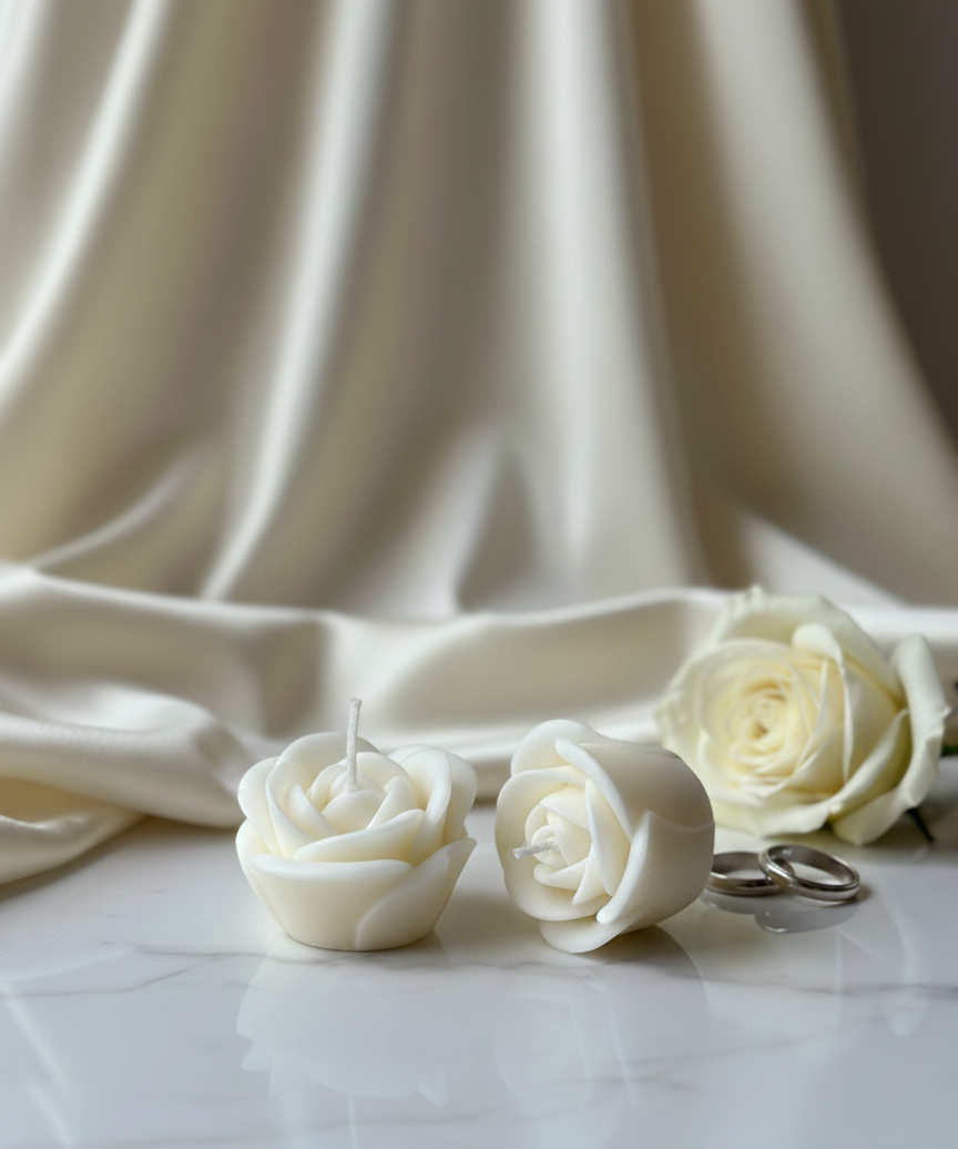 Petite Rose Candle