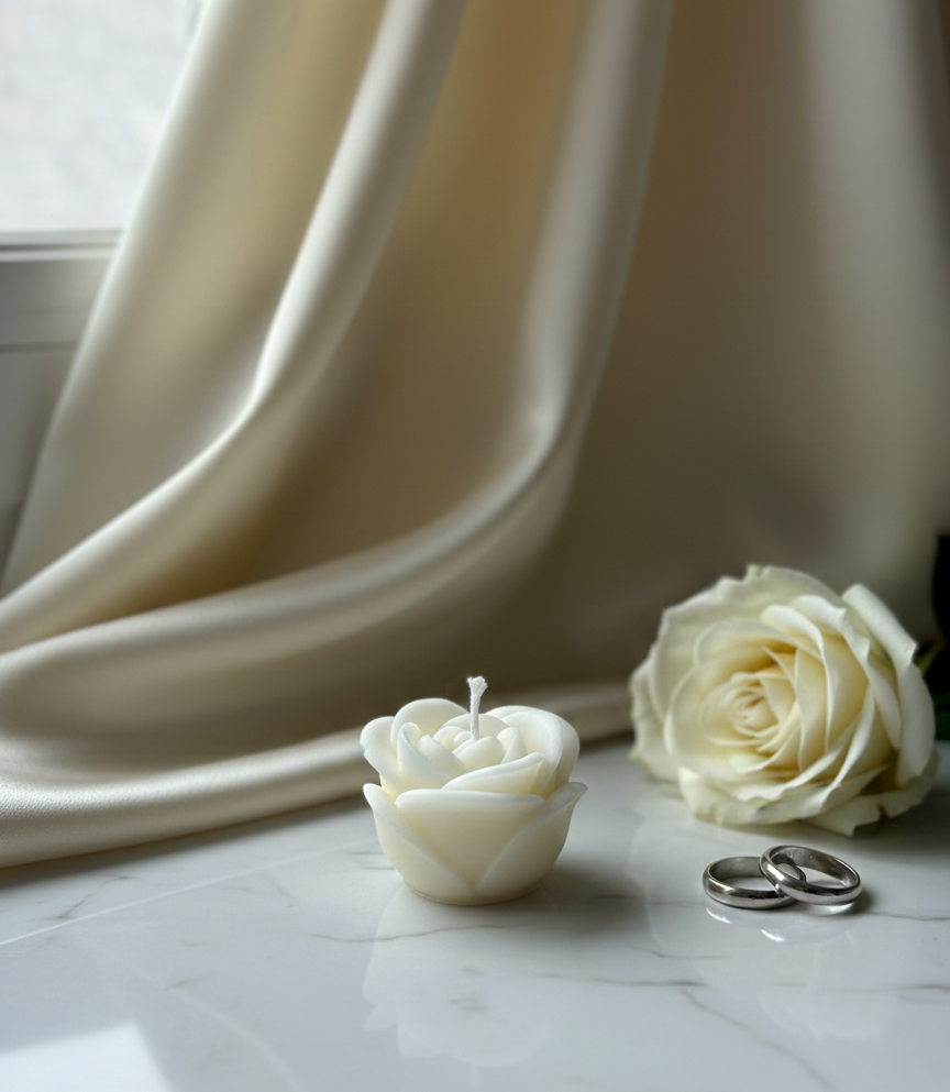 Petite Rose Candle