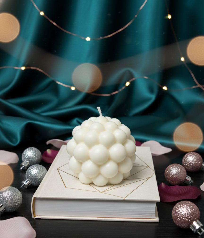 Cloud Bubble Candle