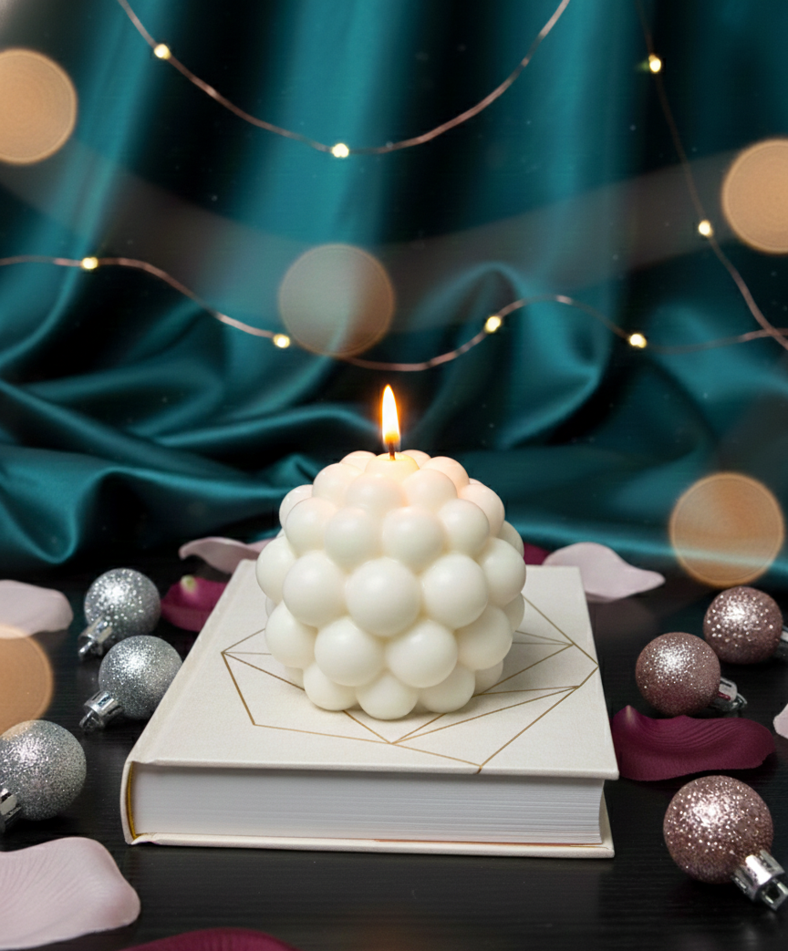 Cloud Bubble Candle