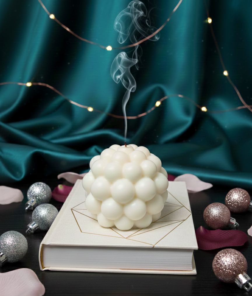 Cloud Bubble Candle