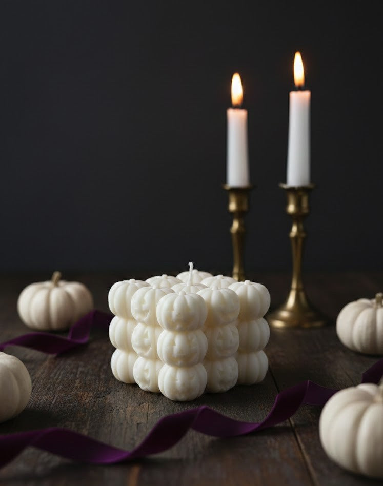 Haunted Bubble Candle – Pumpkin Souffle