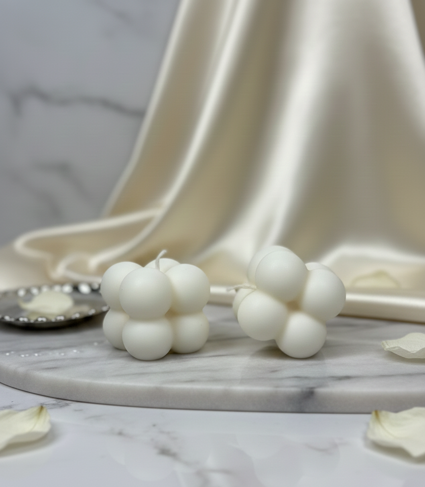 Cloud Bubble Candle